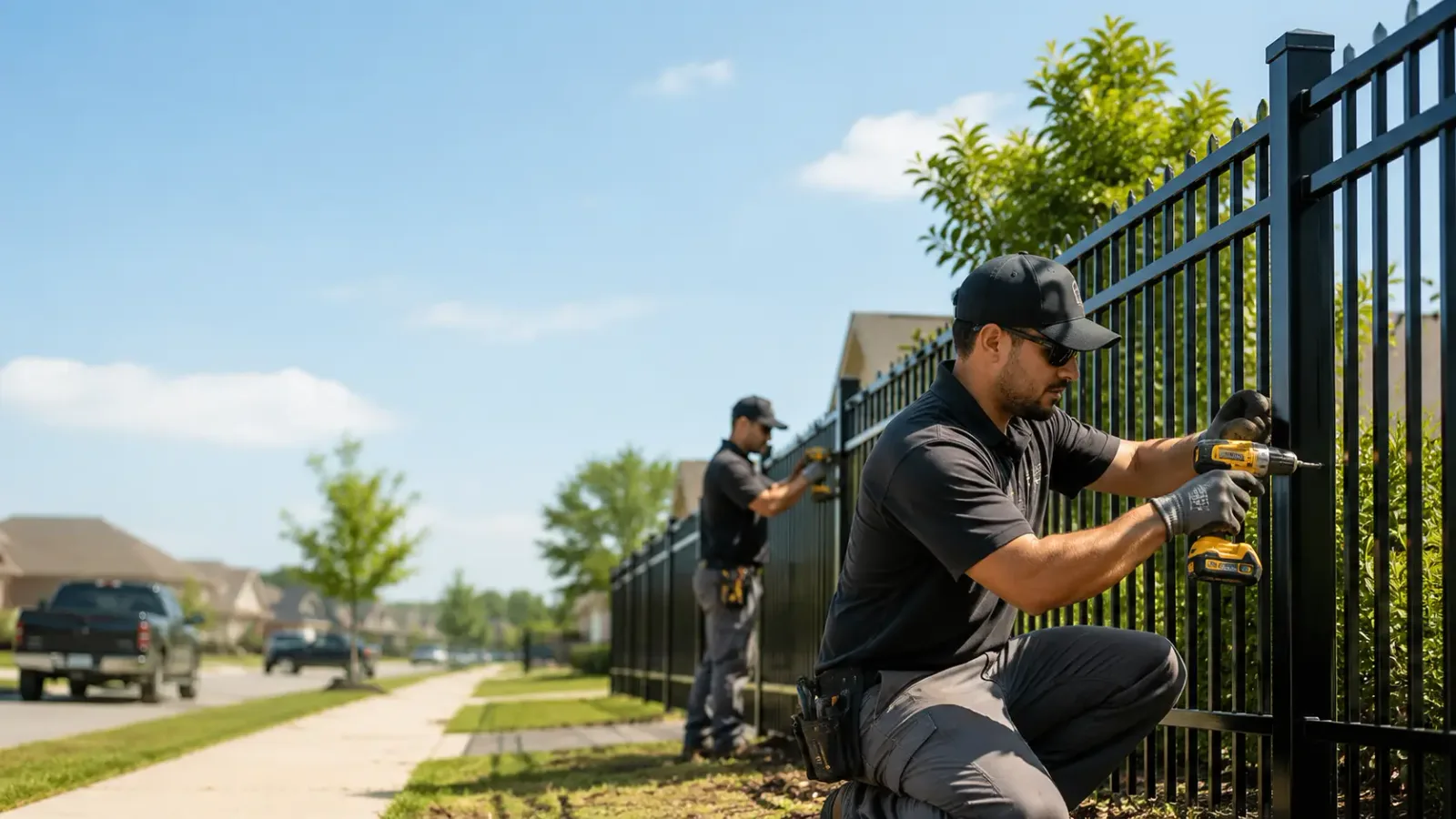 Metal Fence Installation in Lunenburg, VA